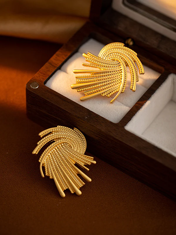 Irregularity Geometric Earrings Accessories - Image 2