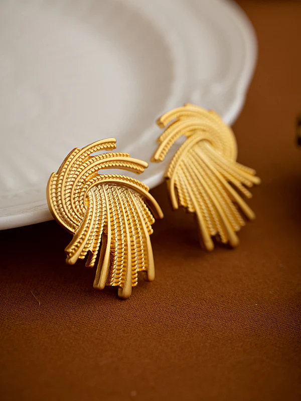 Irregularity Geometric Earrings Accessories - Image 4