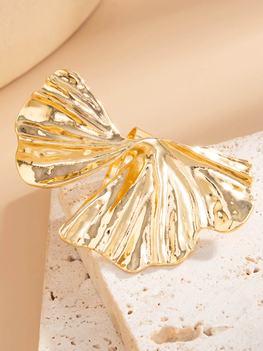 Irregularity Geometric Pleated Rings Accessories - Image 11
