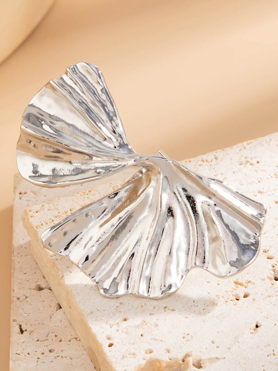 Irregularity Geometric Pleated Rings Accessories - Image 17