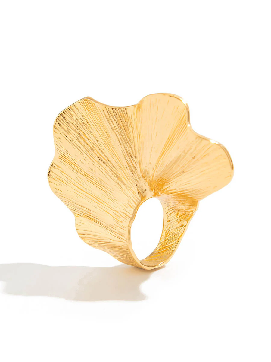 Irregularity Geometric Pleated Rings Accessories - Image 24