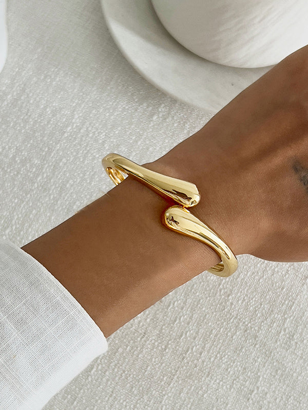 Irregularity Geometric Shiny Bracelet Accessories - Image 7