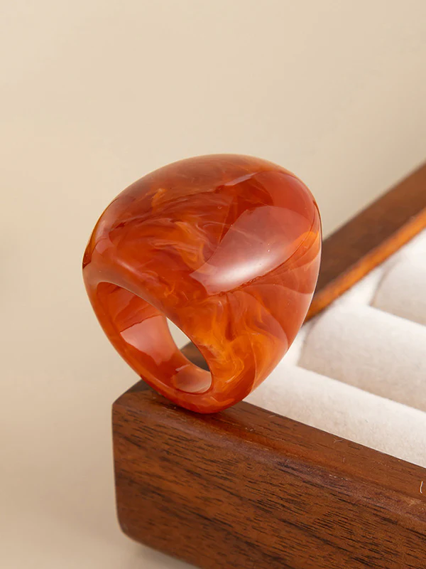 Irregularity Geometric Shiny Rings Accessories - Image 14