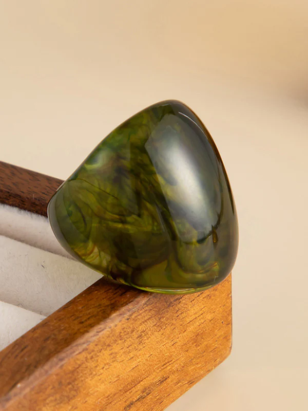 Irregularity Geometric Shiny Rings Accessories - Image 35