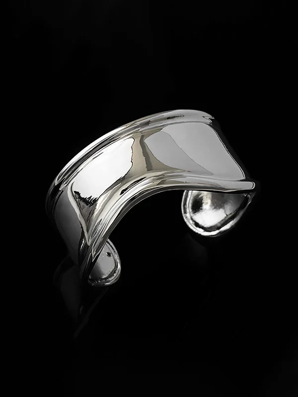 Irregularity Geometric Solid Color Bracelet Accessories - Image 17