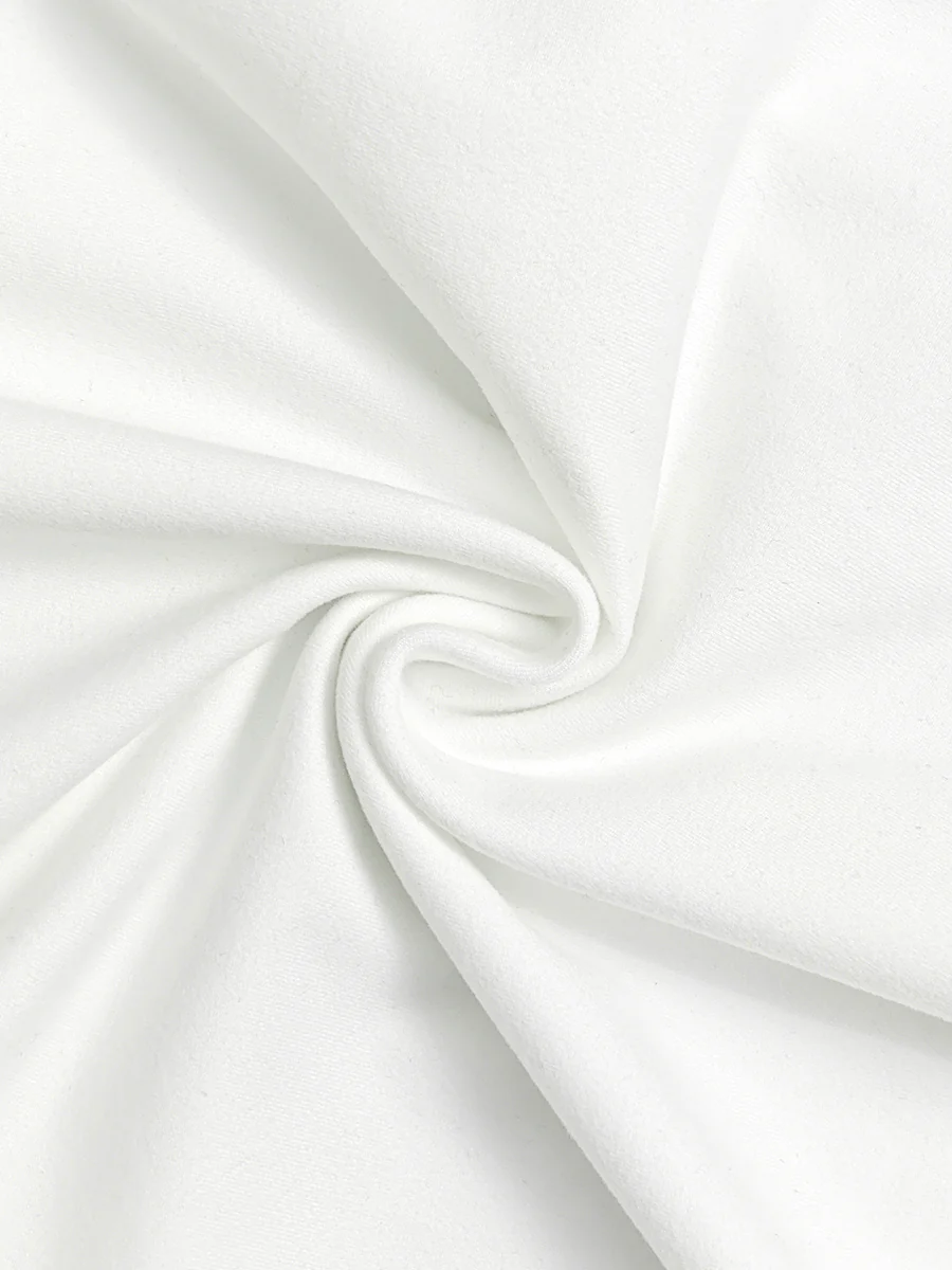 Irregularity Long Sleeves Asymmetric Pleated Solid Color Split-Front Split-Joint Split-Side High Neck Midi Dresses - Image 10