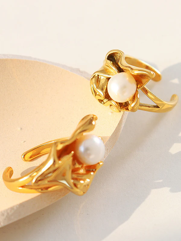 Irregularity Pleated Rings Accessories - Image 5