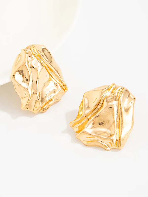 Irregularity Shiny Earrings Accessories - Image 6