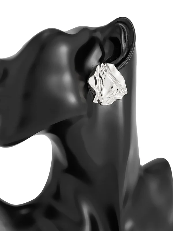 Irregularity Shiny Earrings Accessories - Image 9