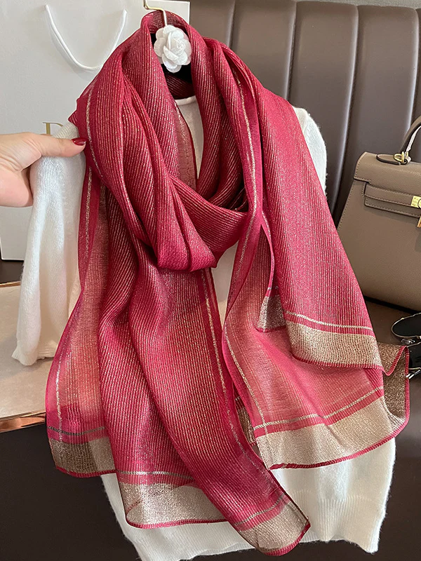 Keep Warm See-Through Shawl&Scarf - Image 2