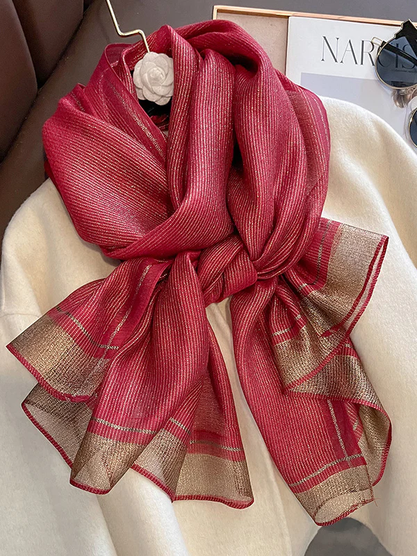 Keep Warm See-Through Shawl&Scarf - Image 3