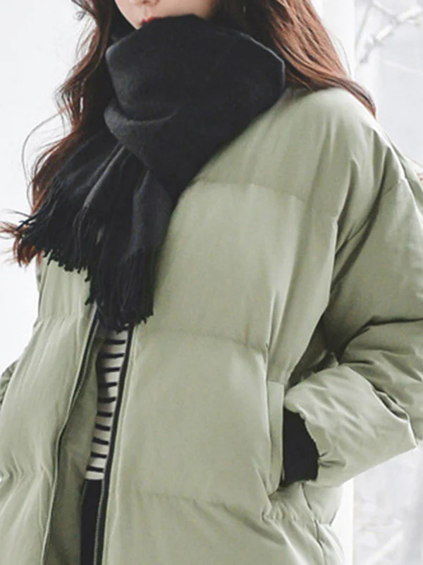 Keep Warm Solid Color Tasseled Shawl&Scarf - Image 2