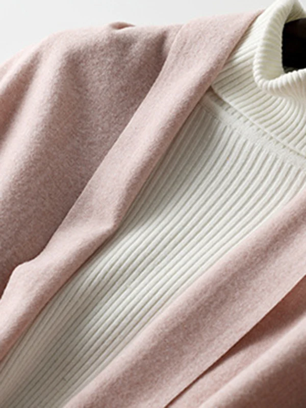 Keep Warm Solid Color Tasseled Shawl&Scarf - Image 9