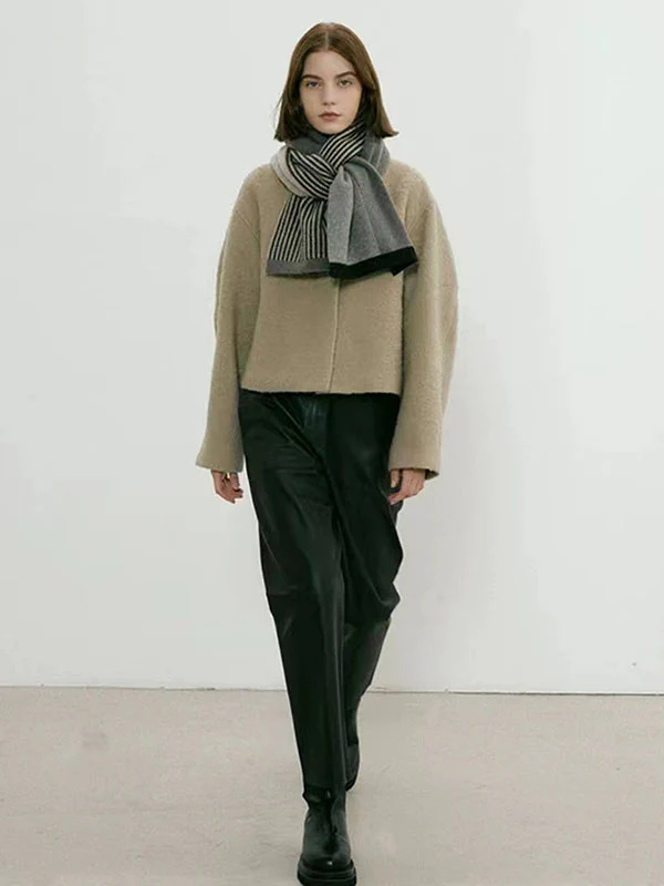 Keep Warm Striped Scarf - Image 11