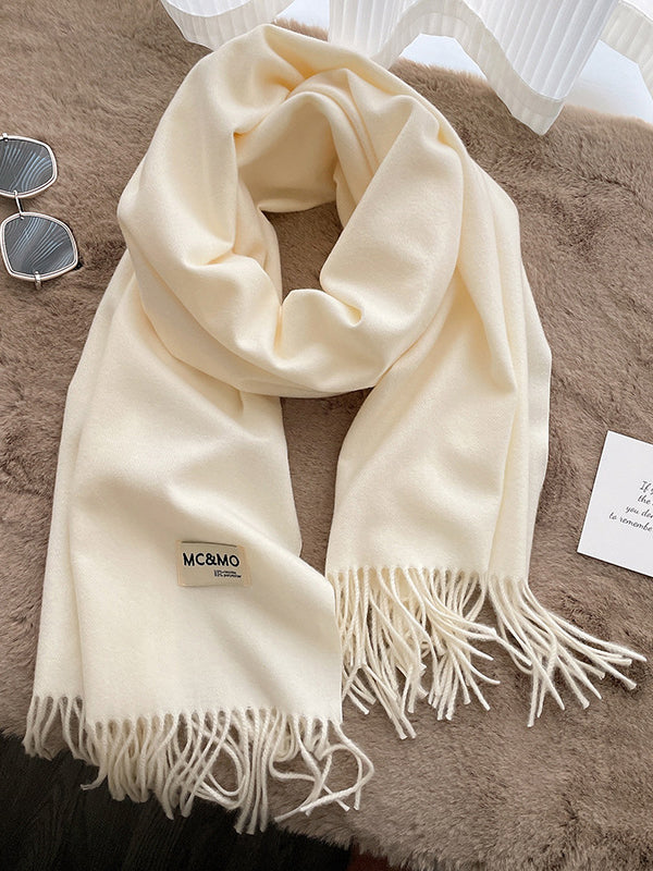 Keep Warm Tasseled Shawl&Scarf - Image 33