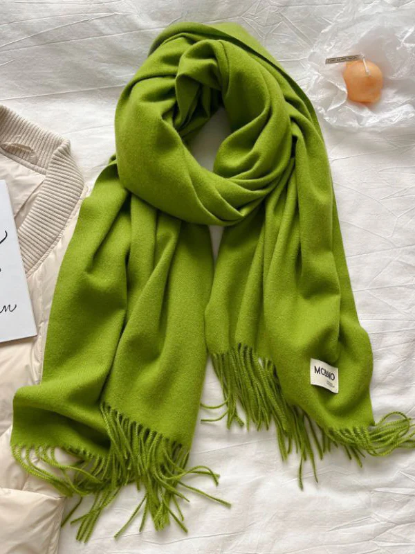Keep Warm Tasseled Shawl&Scarf - Image 44