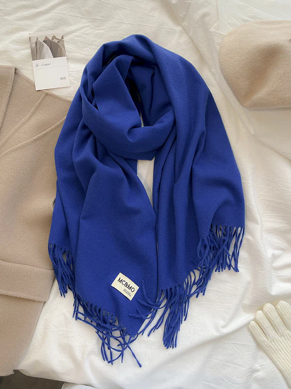 Keep Warm Tasseled Shawl&Scarf - Image 46