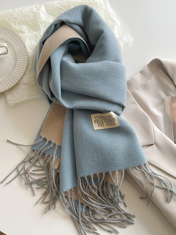 Keep Warm Tasseled Shawl&Scarf - Image 15