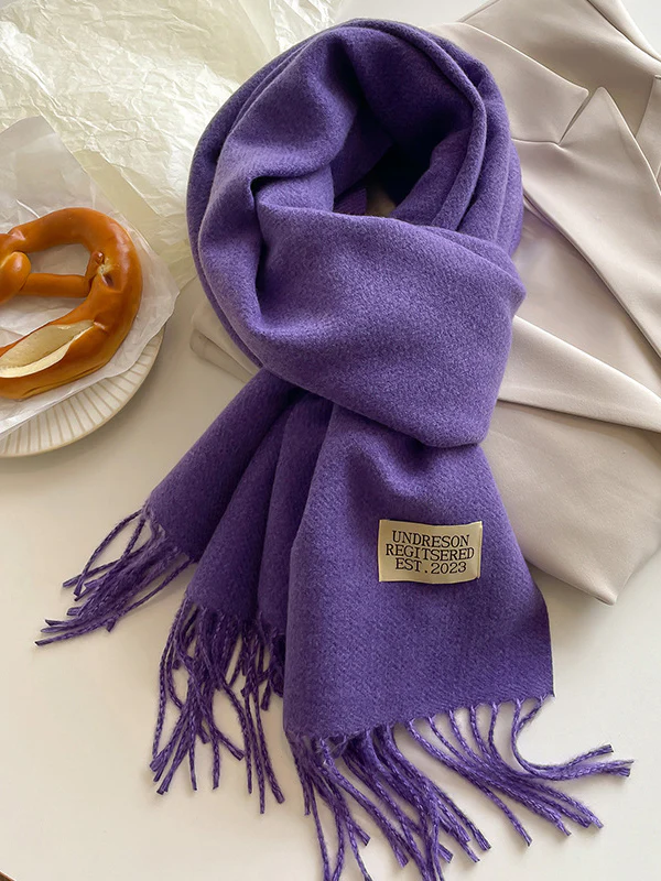 Keep Warm Tasseled Shawl&Scarf - Image 17