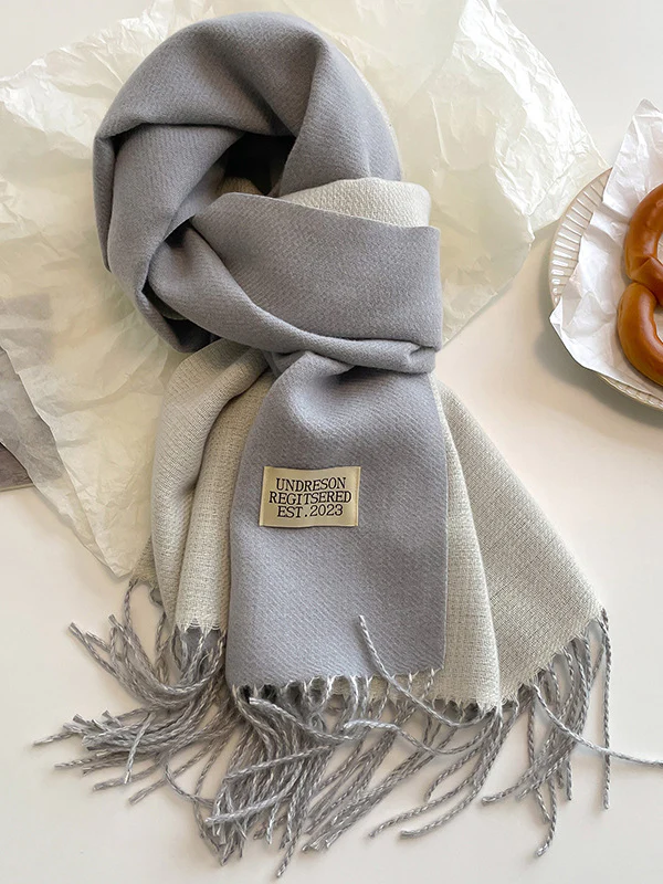Keep Warm Tasseled Shawl&Scarf - Image 20
