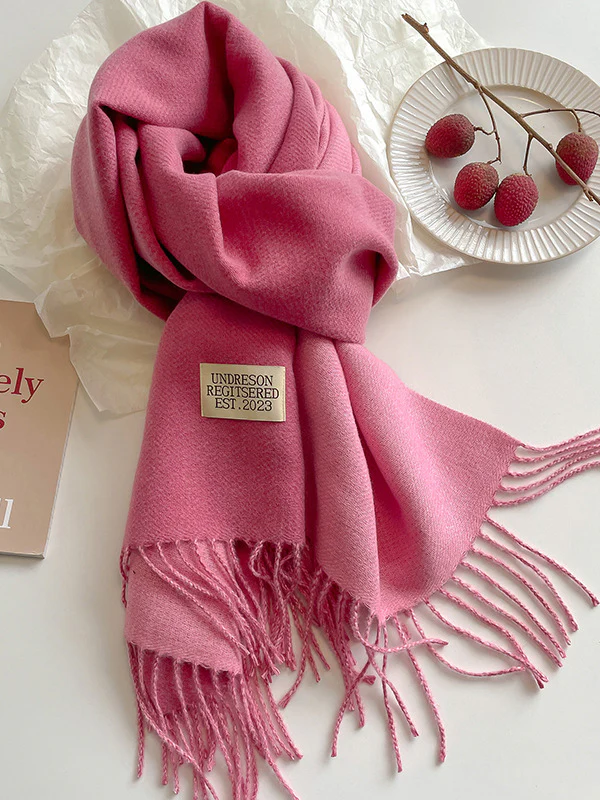 Keep Warm Tasseled Shawl&Scarf - Image 26