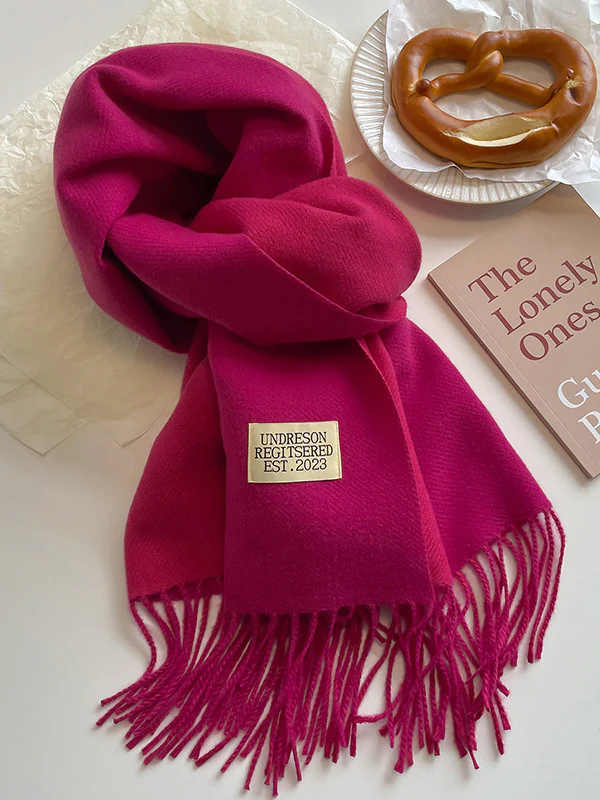 Keep Warm Tasseled Shawl&Scarf - Image 27