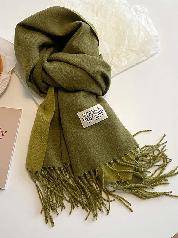 Keep Warm Tasseled Shawl&Scarf - Image 30