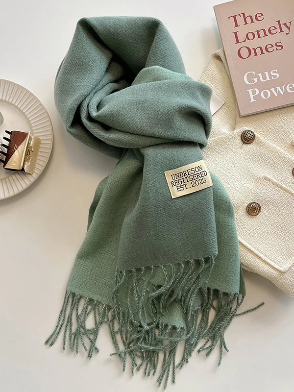 Keep Warm Tasseled Shawl&Scarf - Image 31