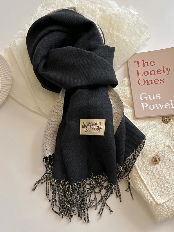 Keep Warm Tasseled Shawl&Scarf - Image 32