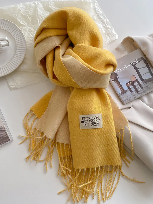 Keep Warm Tasseled Shawl&Scarf - Image 33