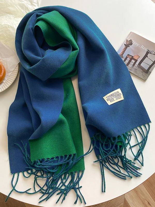 Keep Warm Tasseled Shawl&Scarf - Image 34