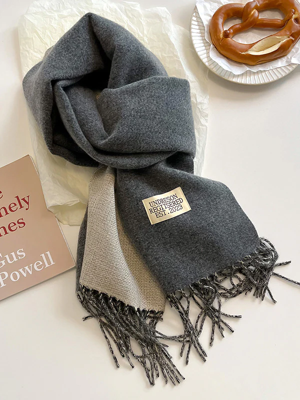 Keep Warm Tasseled Shawl&Scarf - Image 4