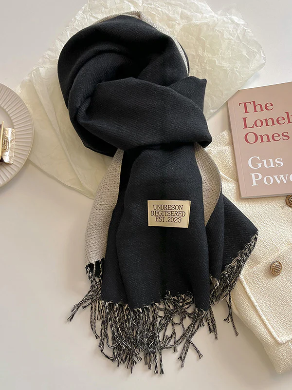 Keep Warm Tasseled Shawl&Scarf - Image 6