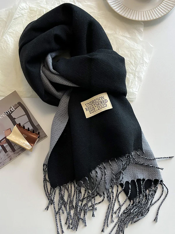 Keep Warm Tasseled Shawl&Scarf - Image 8