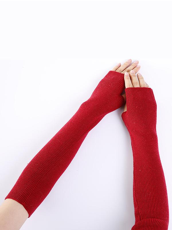 Knitted 7 Colors Sleevelet Accessories - Image 9