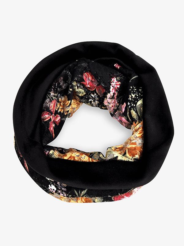 Lace-paneled Floral All seasons Hood - Image 13