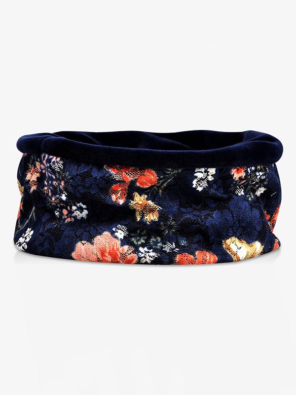 Lace-paneled Floral All seasons Hood - Image 7
