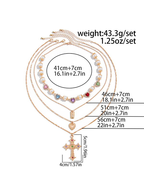 Layered Tasseled Necklaces Accessories - Image 9