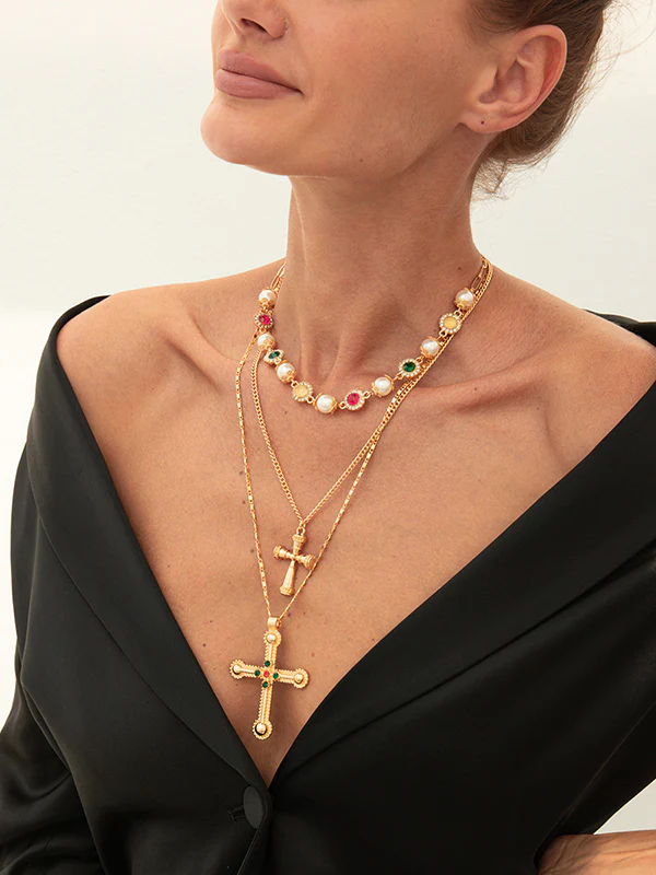 Layered Tasseled Necklaces Accessories - Image 2