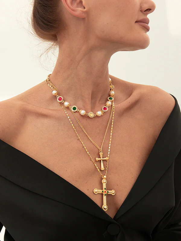 Layered Tasseled Necklaces Accessories - Image 3