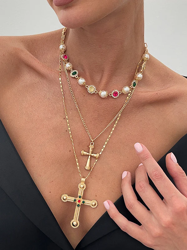 Layered Tasseled Necklaces Accessories - Image 4