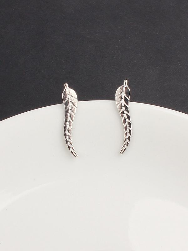 Leaf Pattern Earring Accessories - Image 2