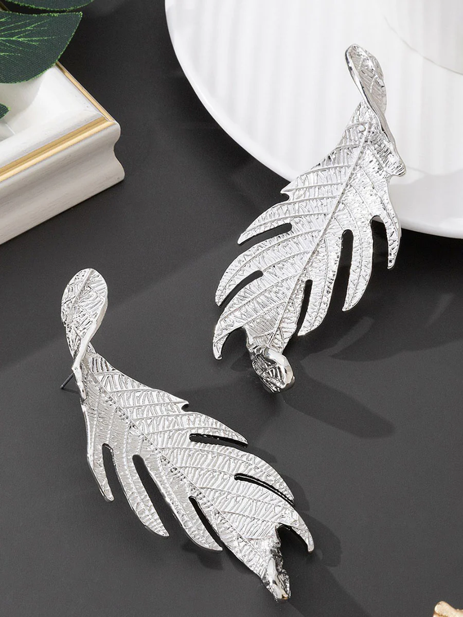 Leaves Shape Earrings Accessories - Image 2