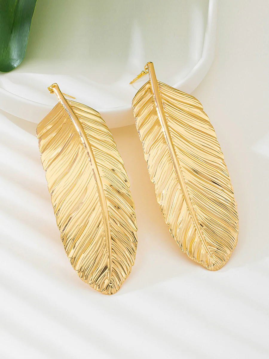 Leaves Shape Earrings Accessories - Image 10