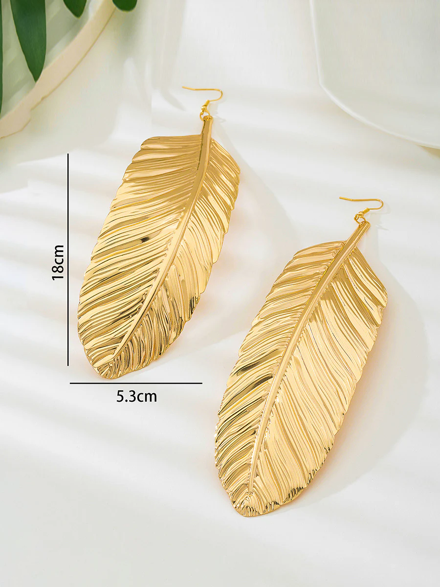 Leaves Shape Earrings Accessories - Image 11
