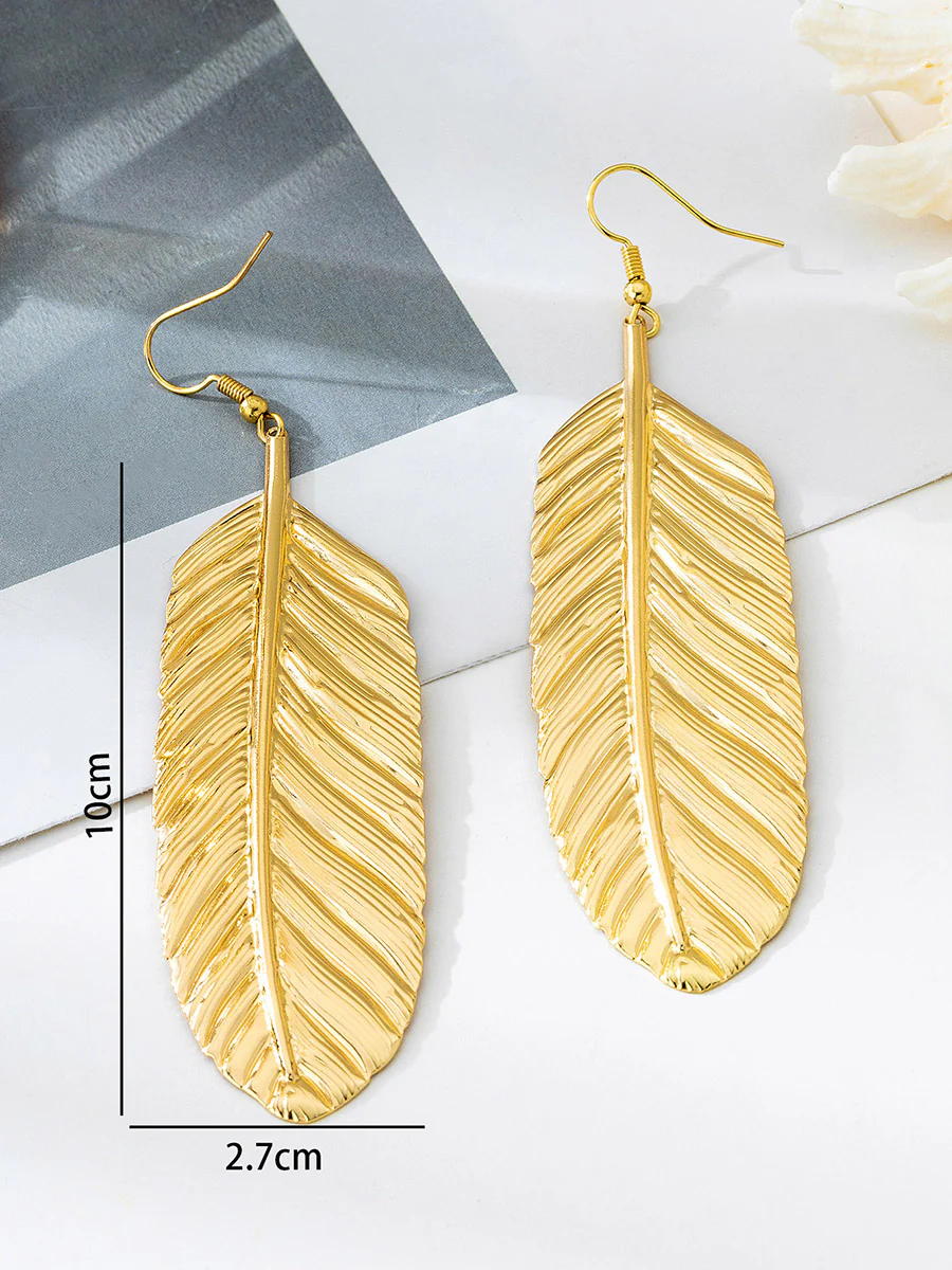 Leaves Shape Earrings Accessories - Image 12