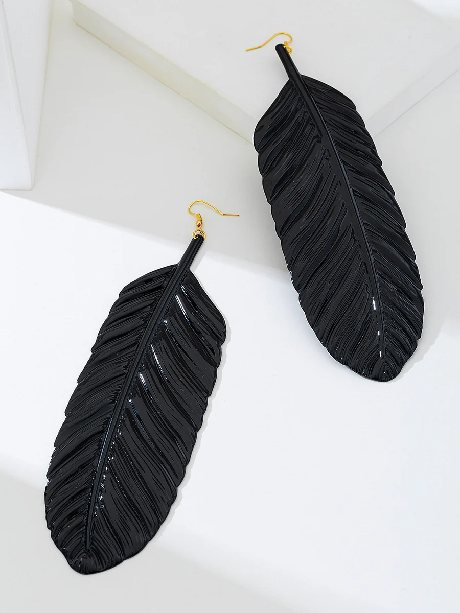 Leaves Shape Earrings Accessories - Image 2