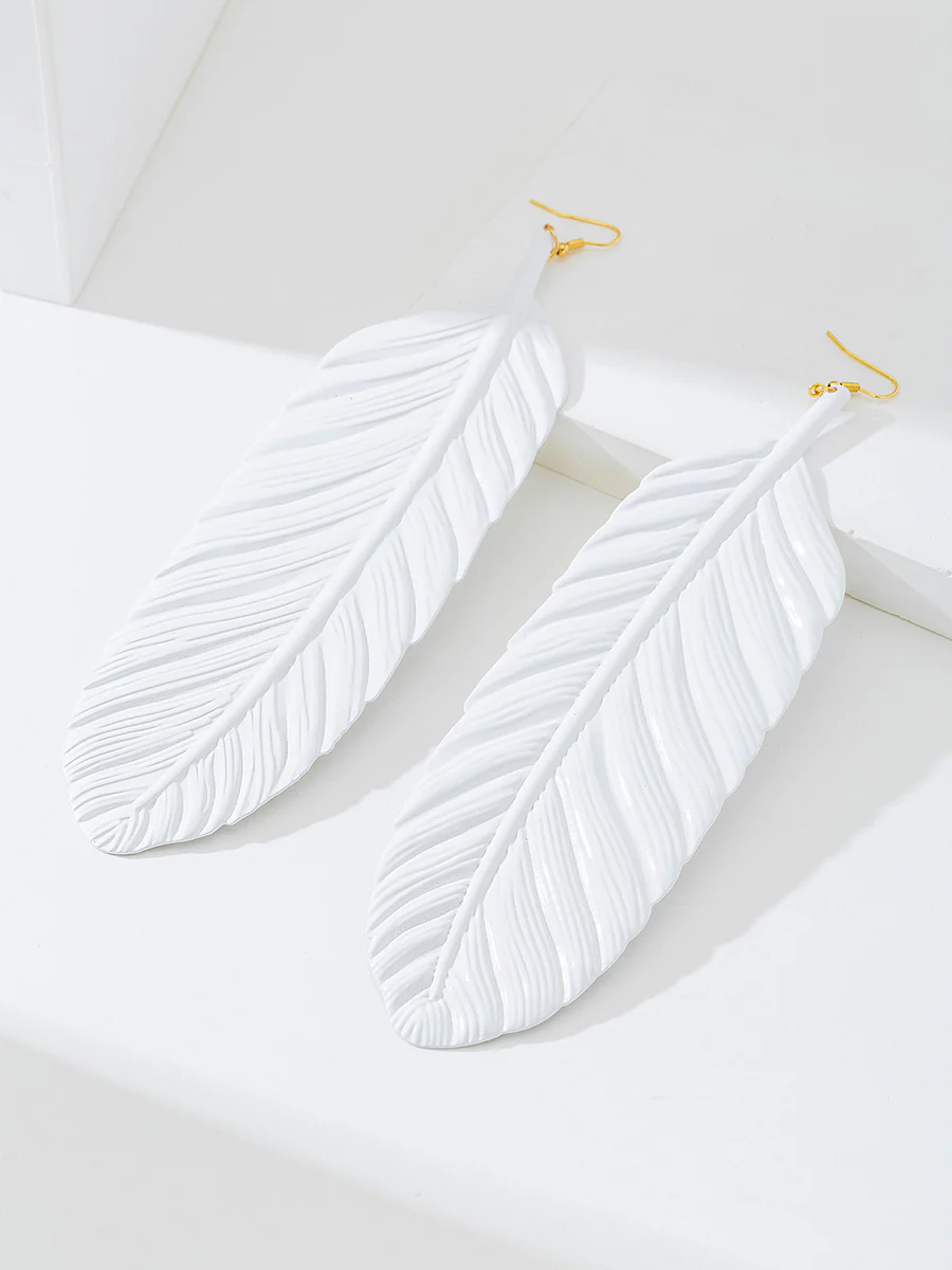 Leaves Shape Earrings Accessories - Image 3