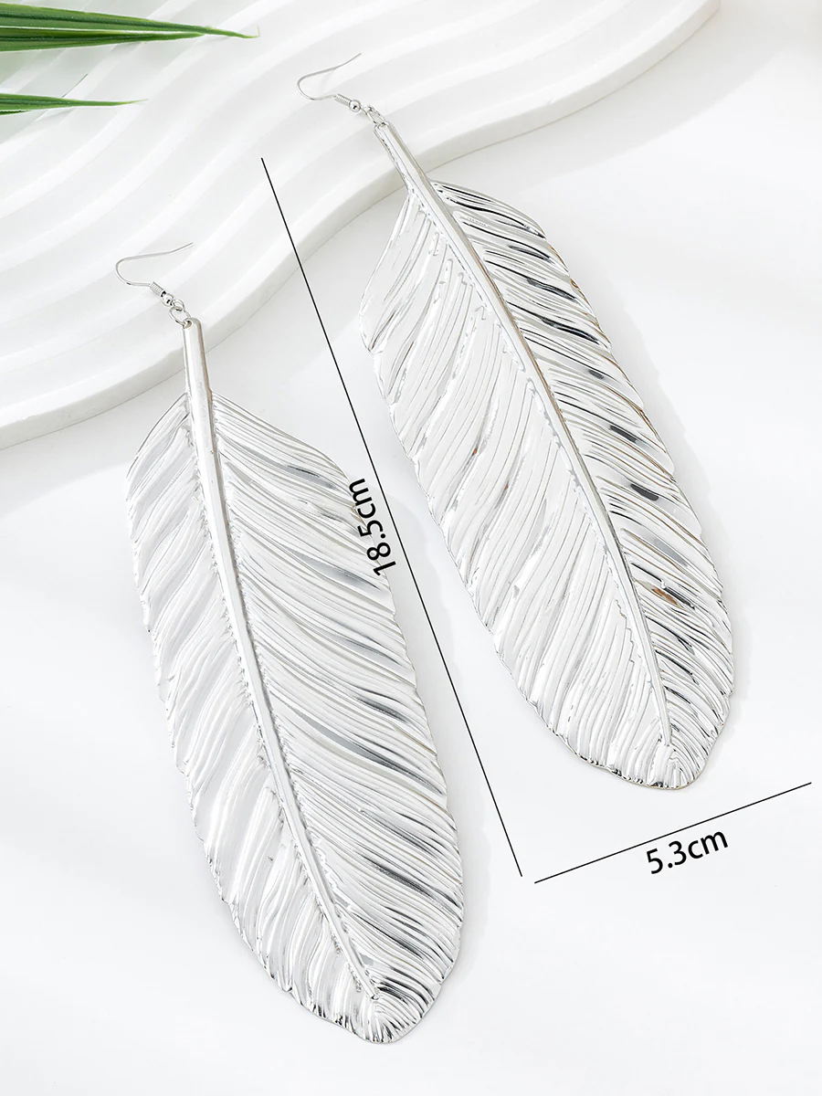 Leaves Shape Earrings Accessories - Image 5