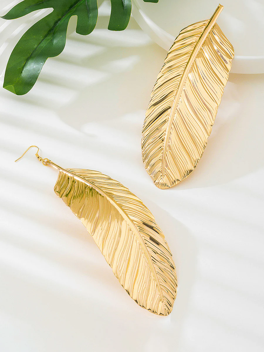 Leaves Shape Earrings Accessories - Image 8